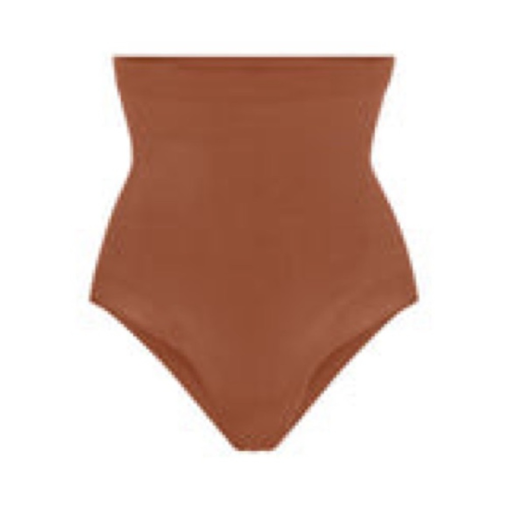NWOT SKIMS SEAMLESS SCULPT HIGH-WAISTED BRIEF | BRONZE